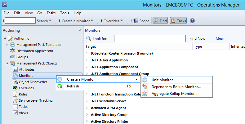 How to write service monitors for scom